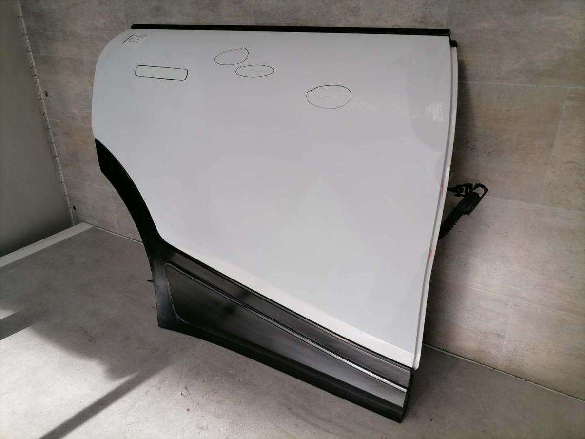 Smart #1 Brabus original Tür hinten rechts Weiß ohne Scheibe Bj.2022